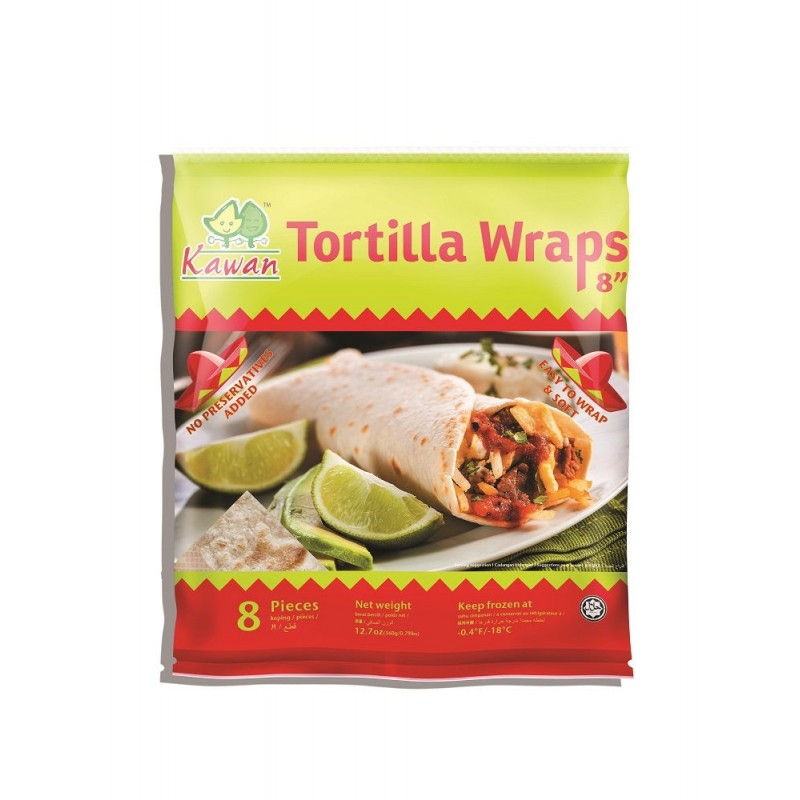 Kawan Tortilla Wraps 8"