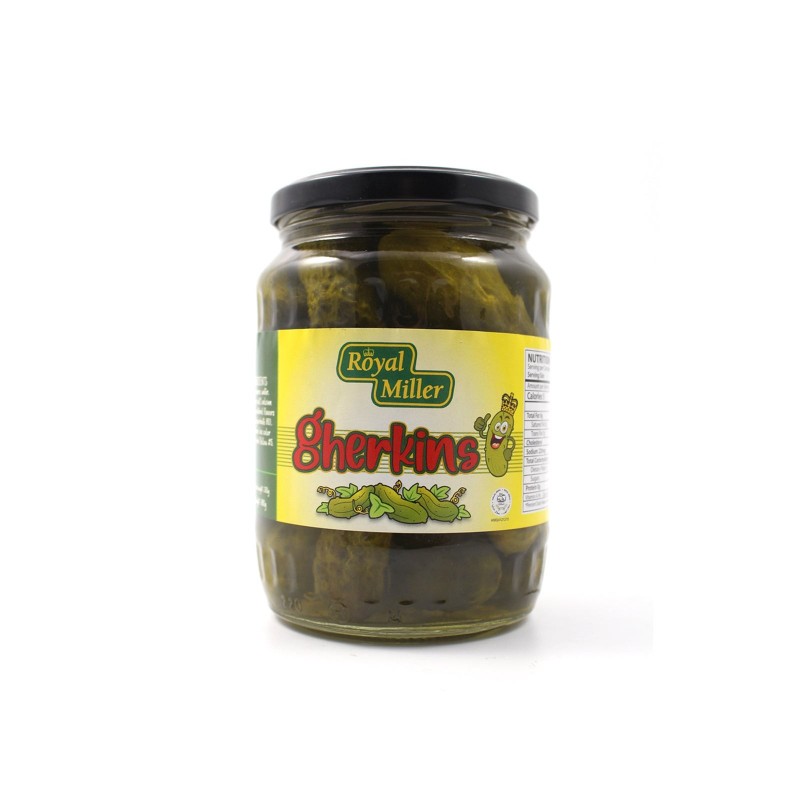 Royal Miller Gherkins in Vinegar 680g