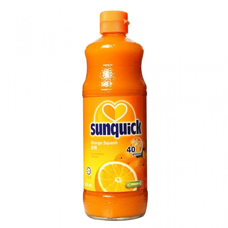 Sunquick Orange Squash Concentrate 840ml