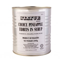 Statue Pineapple Tidbits Pizza Cut 3kg