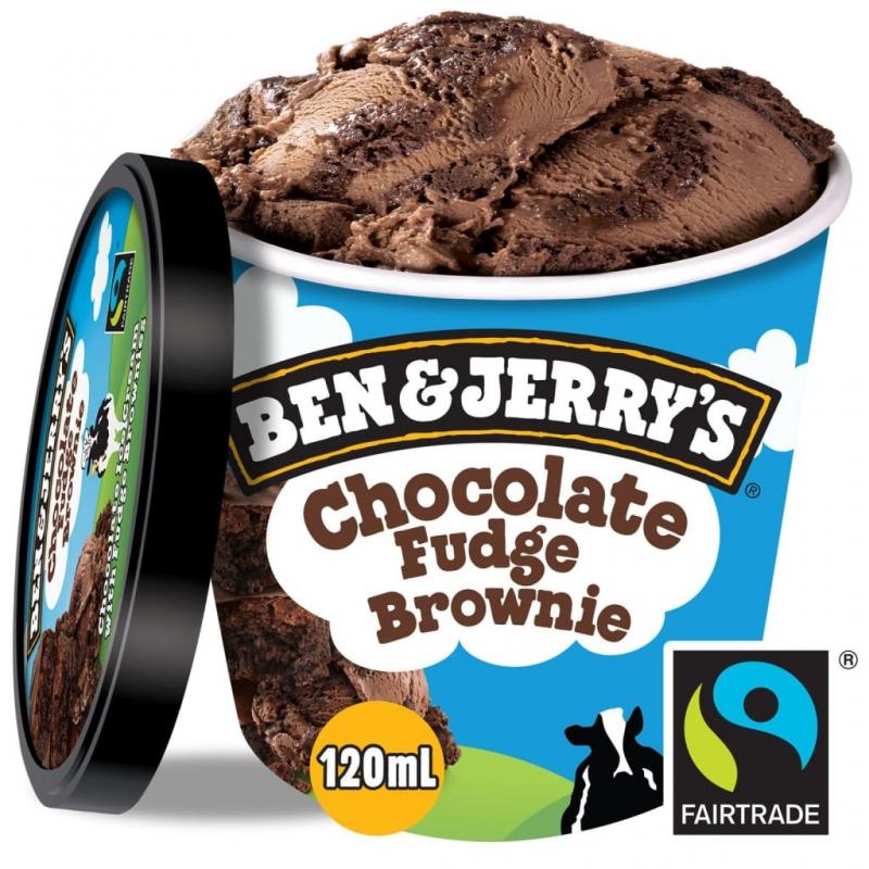 Ben & Jerry's Chocolate Fudge Brownie Mini Cup 120ml