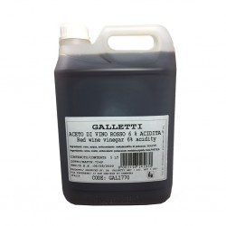 Galletti Red Wine Vinegar 5L