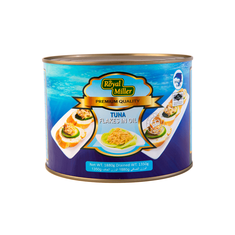 Royal Miller Tuna Flakes In Soya Bean Oil 1.88kg