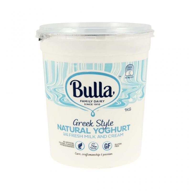 Bulla Greek Style Natural Yoghurt 1 L