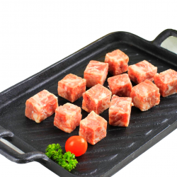 Frozen Marble Beef Cubes...