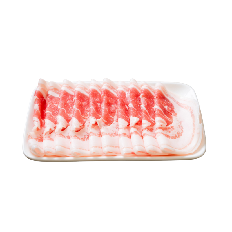 Frozen Pork Belly Shabu Shabu Skin-On 500g