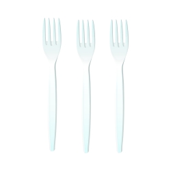 Disposable Plastic Fork 7"