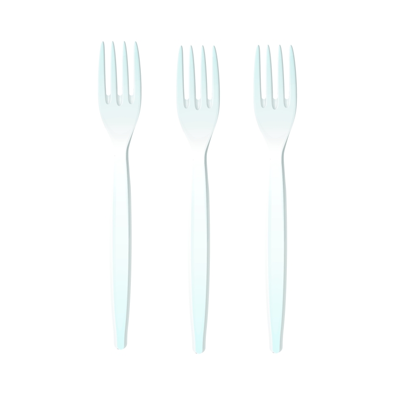 Disposable Plastic Fork 7"