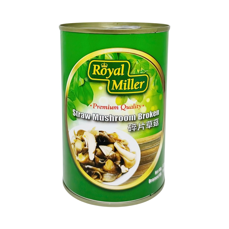 Royal Miller Straw Mushroom Broken 425g