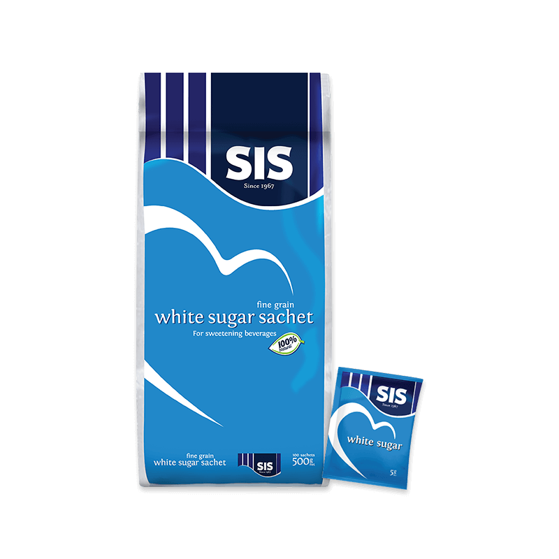 SIS White Sugar Sachets 5g 100s