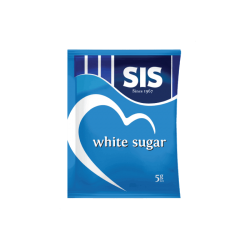SIS White Sugar Sachets 5g 100s