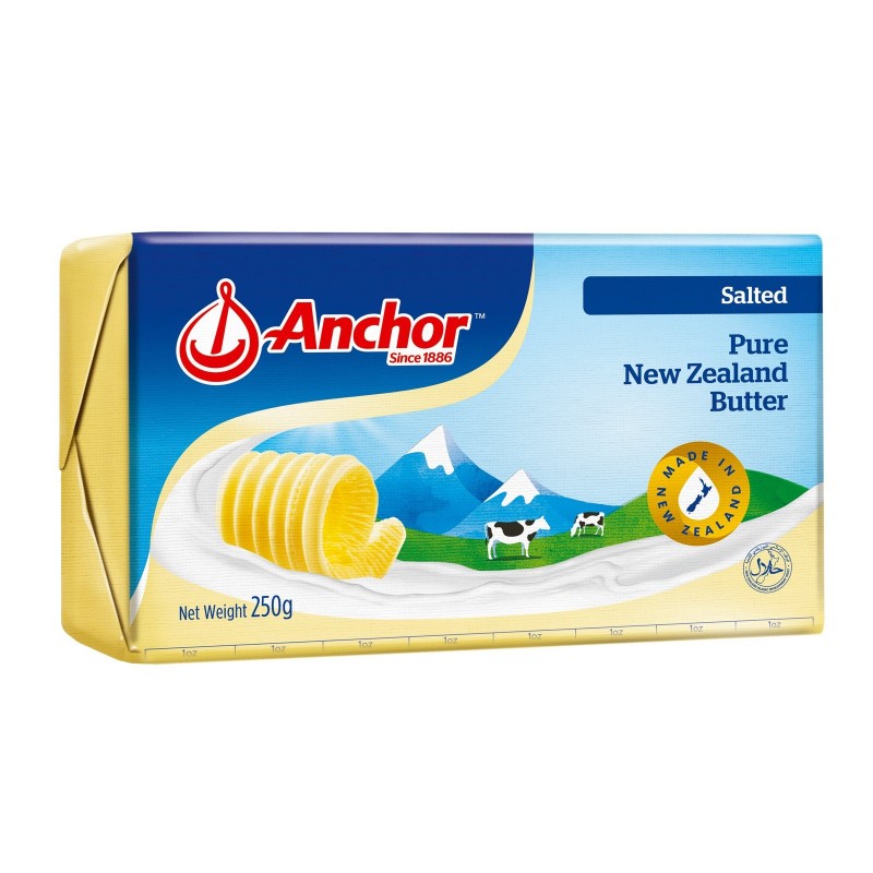 Anchor Salted Butter 250g