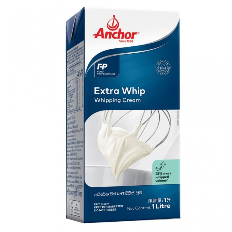 Anchor Extra Whip Whipping Cream 1L