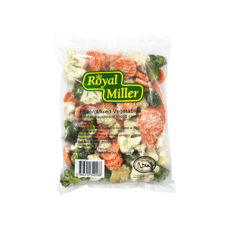 Royal Miller Frozen IQF California Mix 1kg