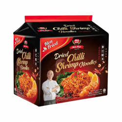 Woh Hup Non-Fried Dried Chilli Shrimp Instant Noodles