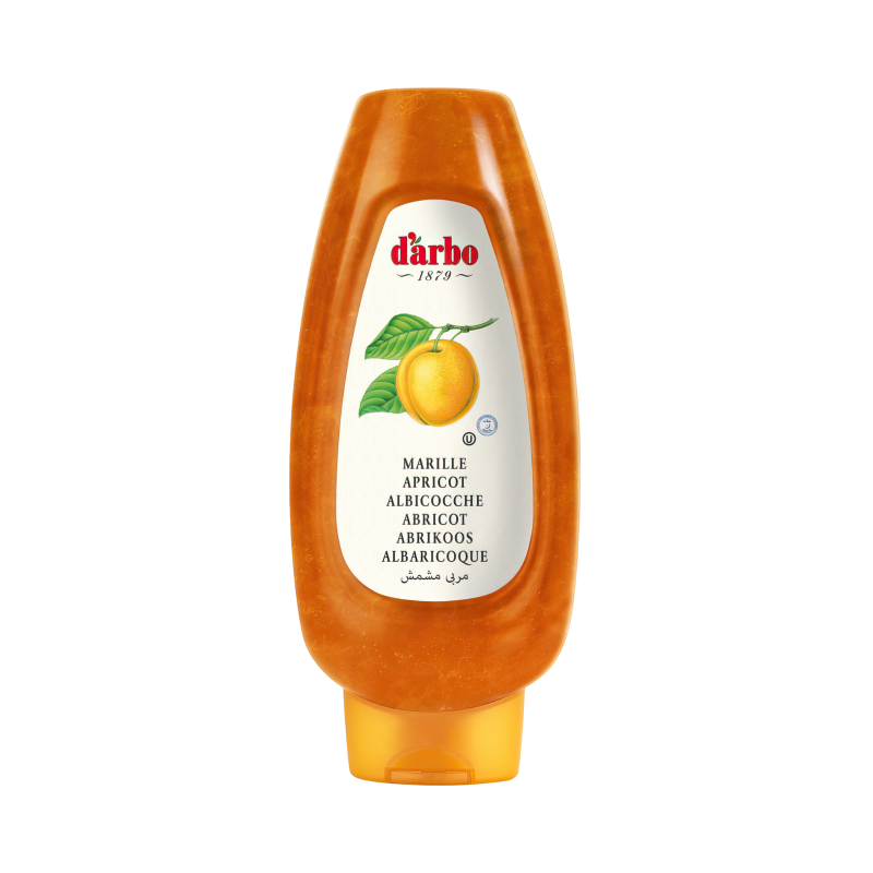 Darbo Fruit Spread Squeeze Bottle Apricot 900g