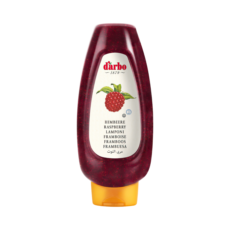 Darbo Fruit Spread Squeeze Bottle Raspberry 900g