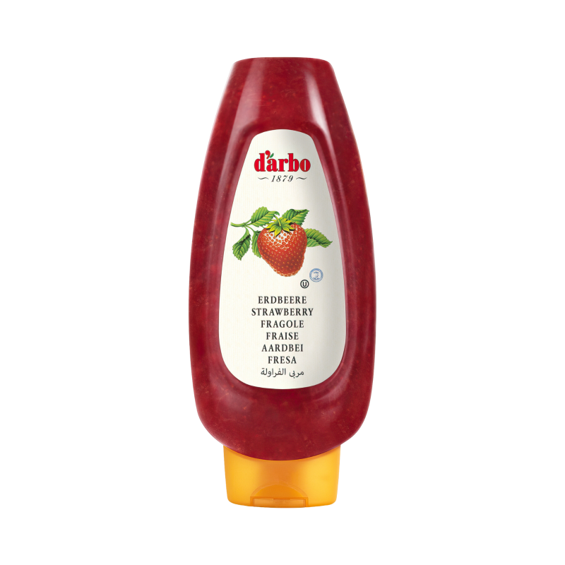 Darbo Fruit Spread Squeeze Bottle Strawberry 900g