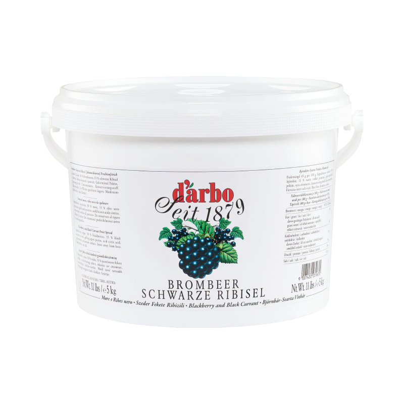 Darbo Blackberry & Blackcurrant Jam 5kg