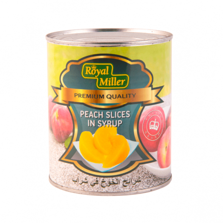 Royal Miller Peach Sliced In Syrup 825g