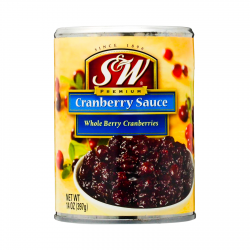 S&W Cranberry Sauce Whole 397g