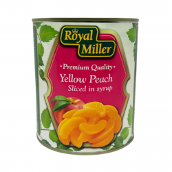Royal Miller Yellow Peach Sliced 820g
