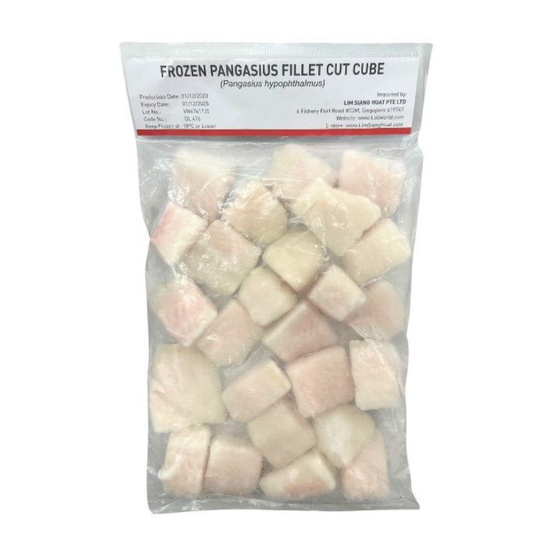 Dory Pangasius Fillet Cube 1kg