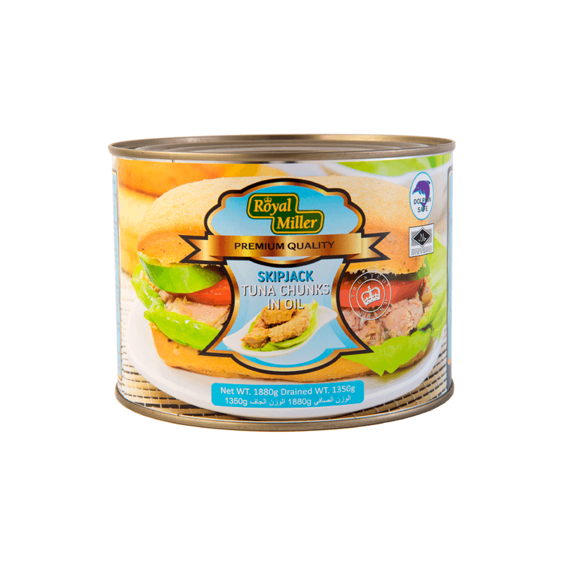 Royal Miller Tuna Chunk In Soya Bean Oil 1.88kg