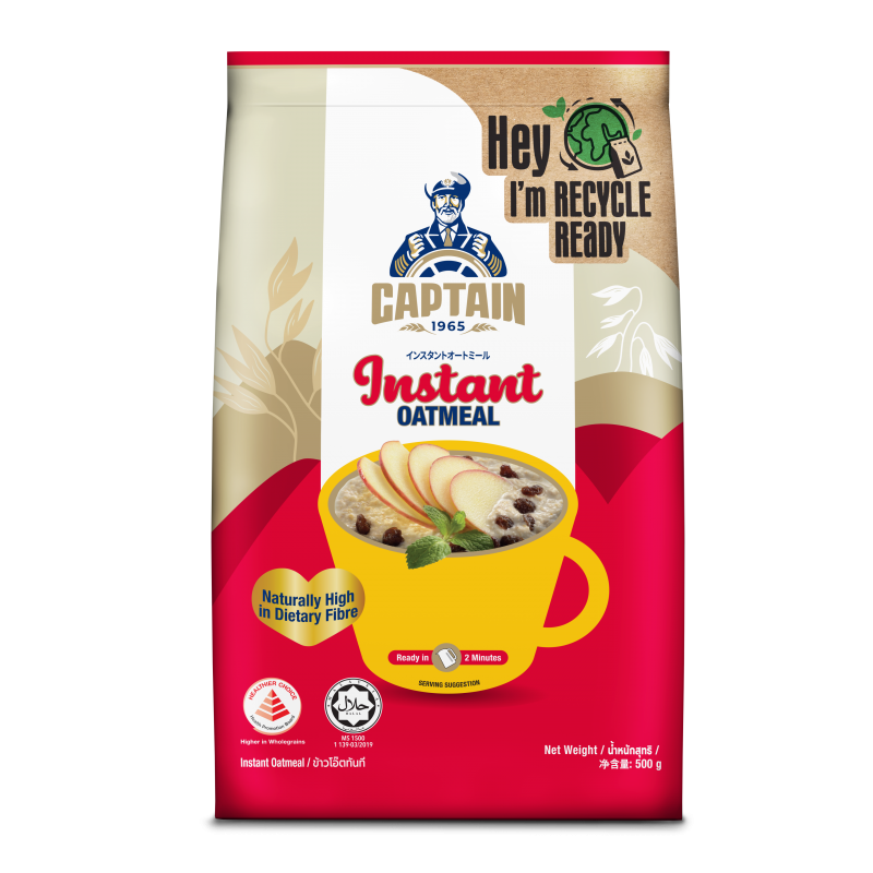 Captain Oats Instant Oatmeal 500g