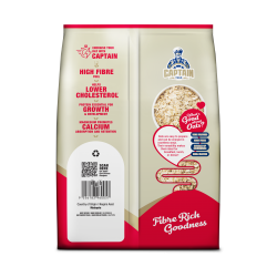 Captain Oats Instant Oatmeal Sachets 12's