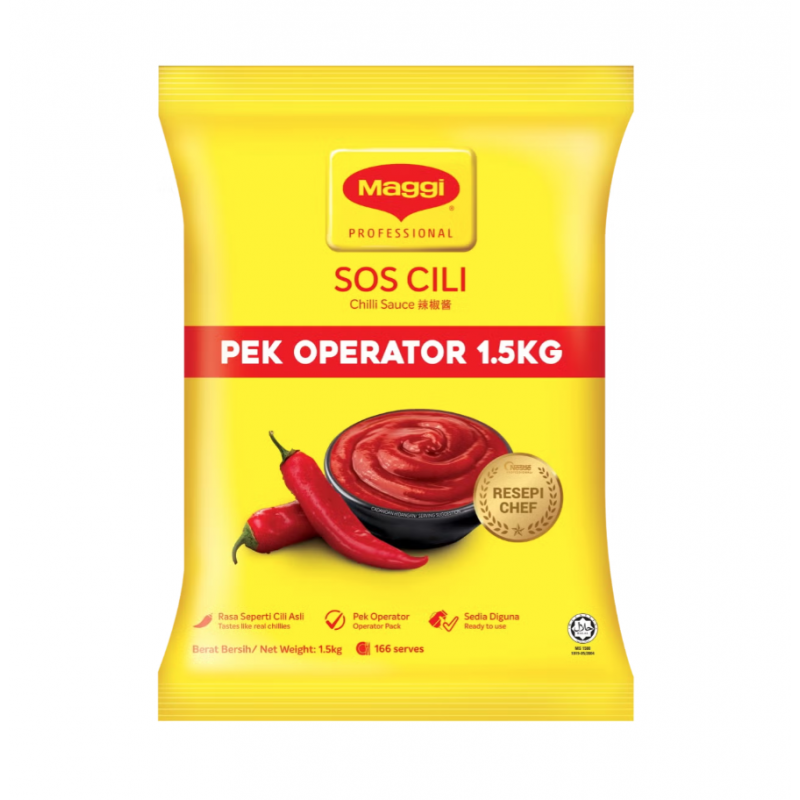 Maggi Chilli Sauce 1.5KG
