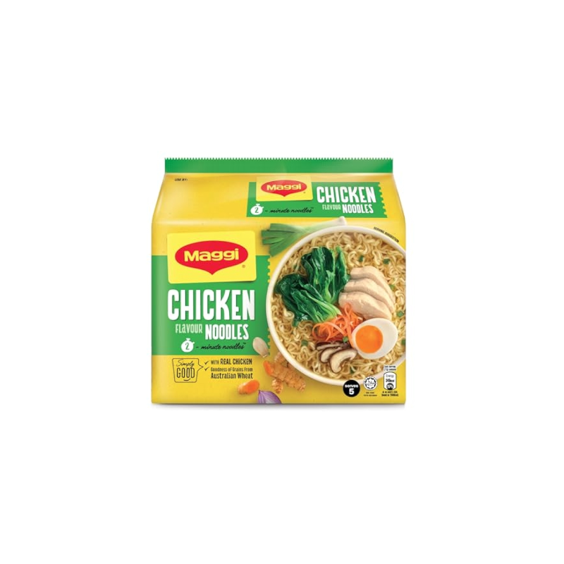 Maggi 2minute Chicken Noodles 5x77g