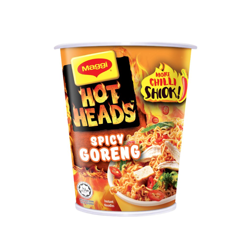 Maggi Hot Cup Spicy Goreng