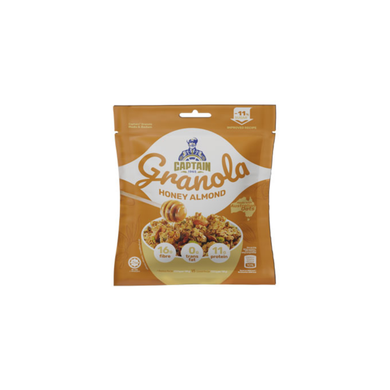 Captain Honey Almond Granola 40g