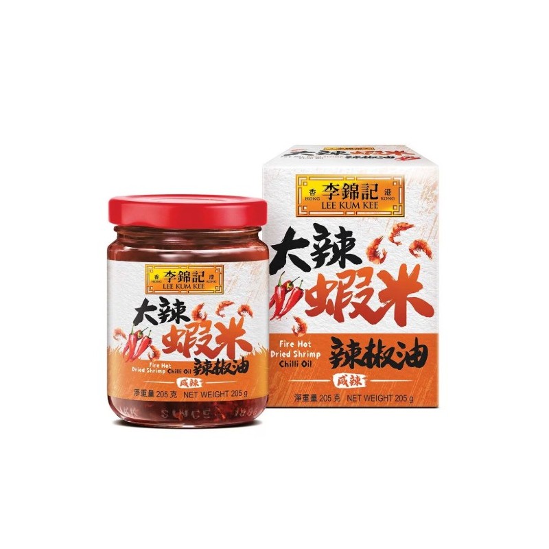 Lee Kum Kee Fire Hot Dried Shrimp Chilli Oil