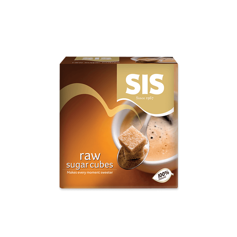 SIS Raw Sugar Cube 454g