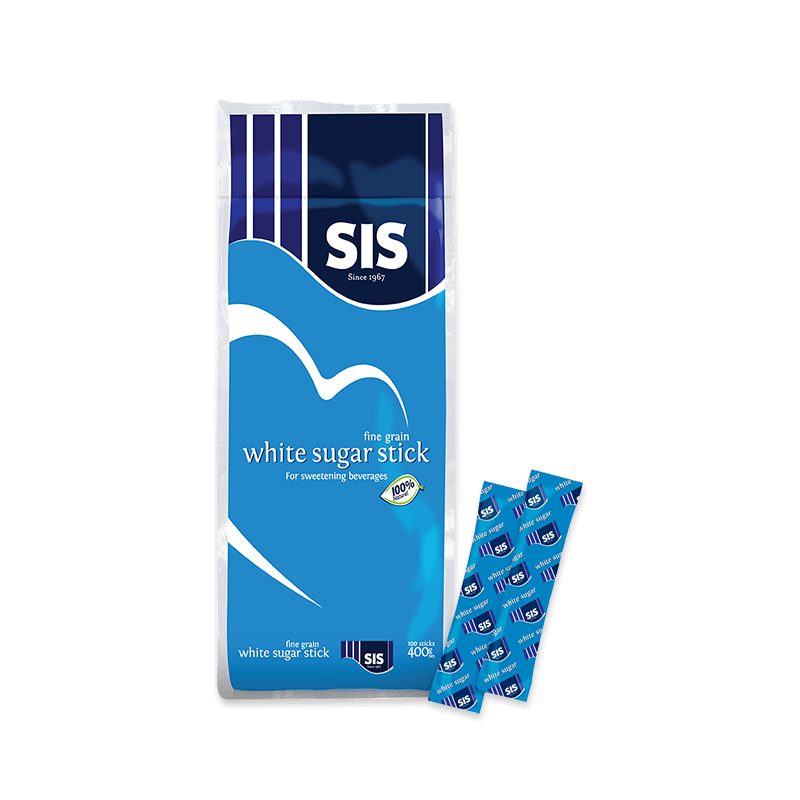 SIS White Sugar Sticks 4g 100s