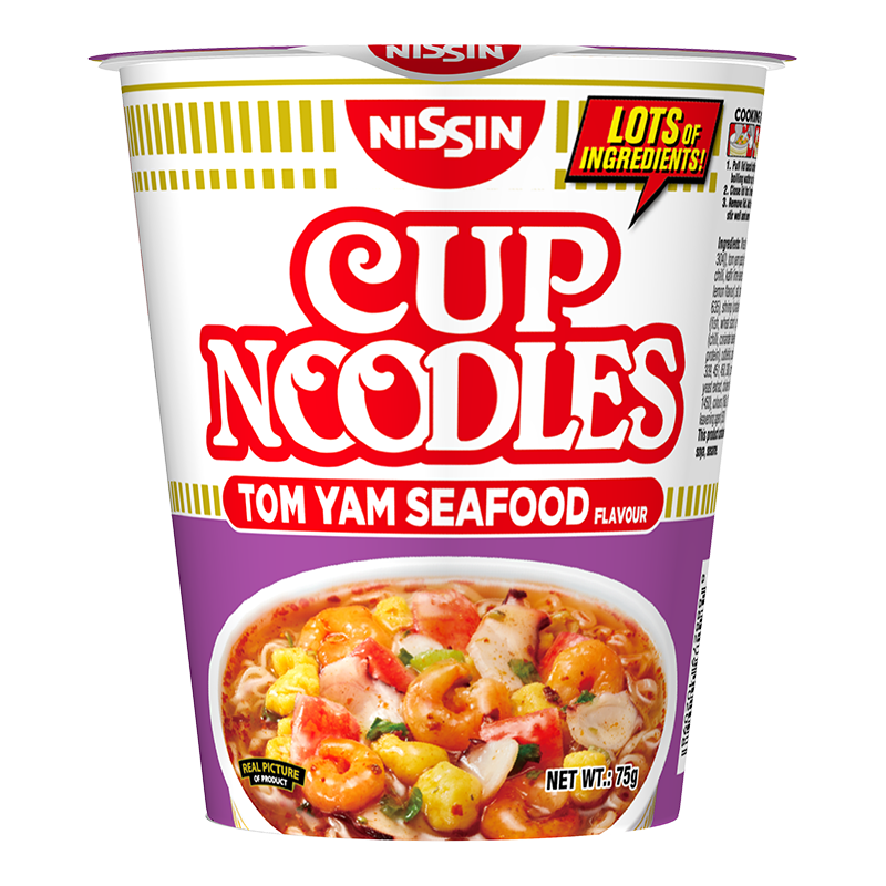 Nissin Tom Yum Seafood Cup Noodle 24