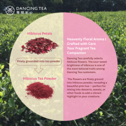 Dancing Cha Hibiscus Popcorn 60g