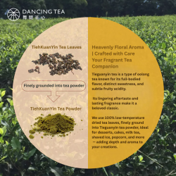 Dancing Cha TiehKuanYin Tea Popcorn 60g