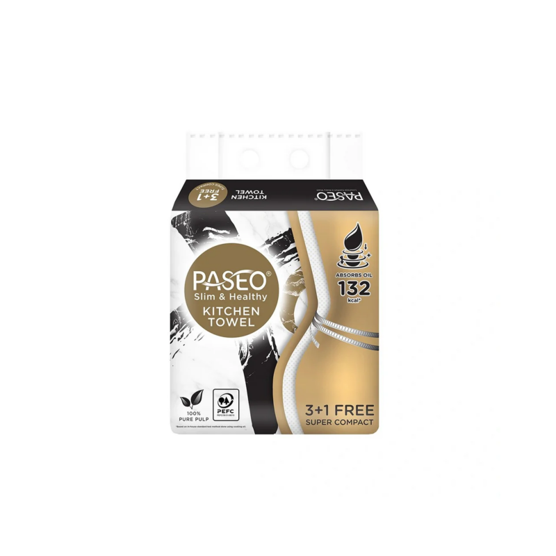 Paseo Interfold Kitchen Towel 2ply (Slim & Healthy)