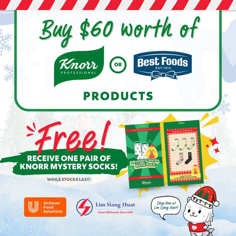 (NOT FOR SALE) Knorr Mystery Socks Blind Pack