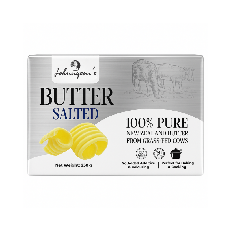 Johnnyson's Salted Butter 250g