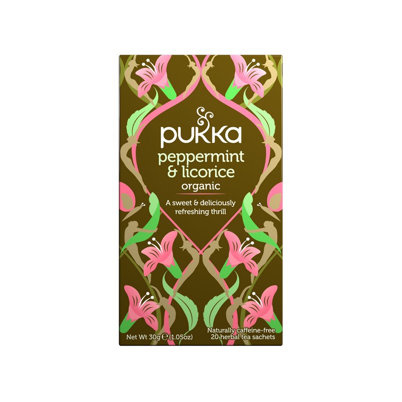 Pukka Herbs Peppermint & Licorice