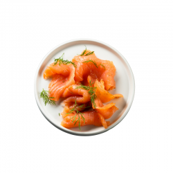 Frozen Smoked Salmon 100g