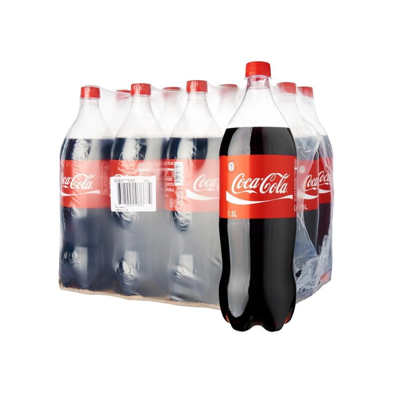 Coke Classic Less Sugar 12 x 1.5L
