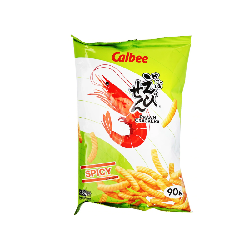 Calbee Prawn Cracker Spicy 20s X 90g