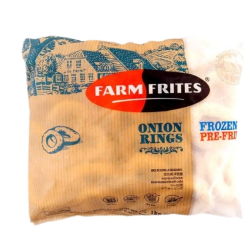 Farmfrites Onion Ring Breaded 1kg