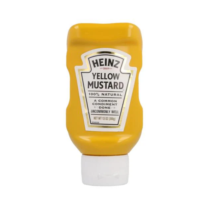 Heinz Mustard Yellow Upside Down 13oz