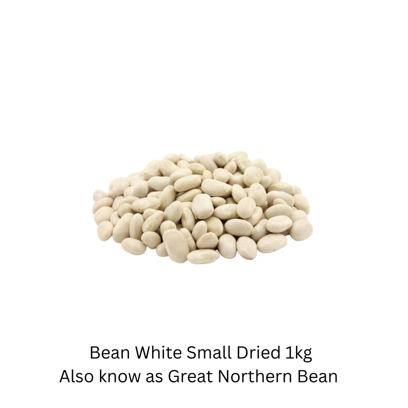 Sysco Classic- Bean White Small Dried / Great Northern Bean 1kg